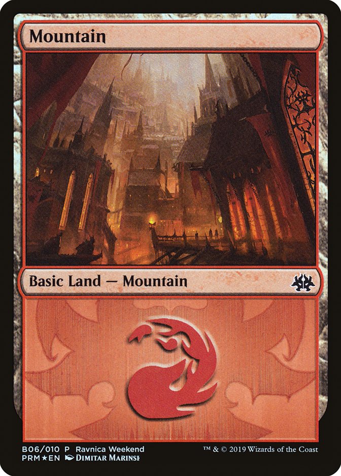Mountain (B06) [Ravnica Allegiance Guild Kit] - Magic: The Gathering - Card Brawlers | Quebec | Canada |