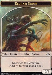 Eldrazi Spawn (002) // Eldrazi Double-Sided Token [Planechase Anthology Tokens] - Magic: The Gathering - Card Brawlers | Quebec | Canada |