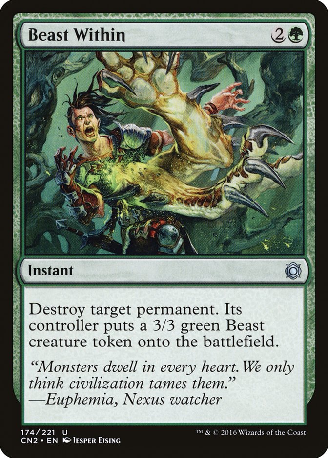 Beast Within [Conspiracy: Take the Crown] - Magic: The Gathering - Card Brawlers | Quebec | Canada |