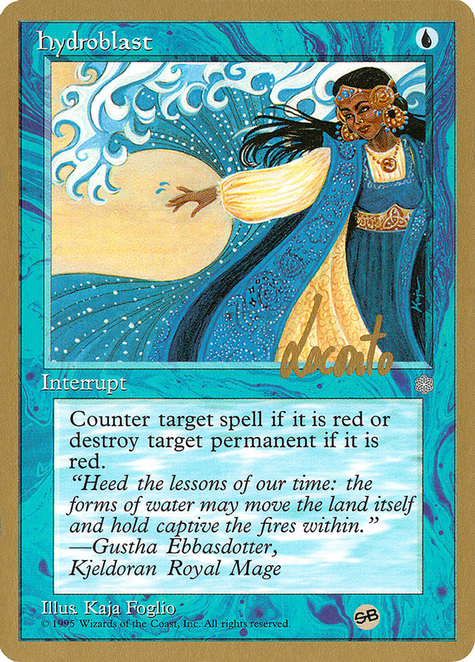 Hydroblast (Michael Loconto) (SB) [Pro Tour Collector Set] - Magic: The Gathering - Card Brawlers | Quebec | Canada |