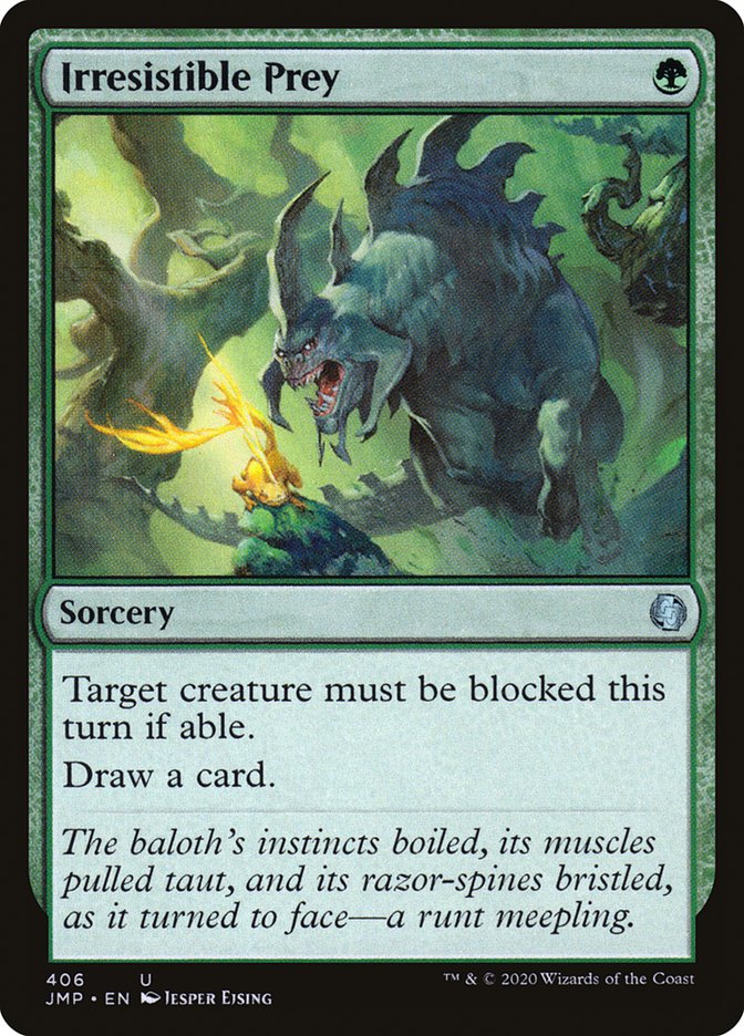 Irresistible Prey [Jumpstart] - Magic: The Gathering - Card Brawlers | Quebec | Canada |