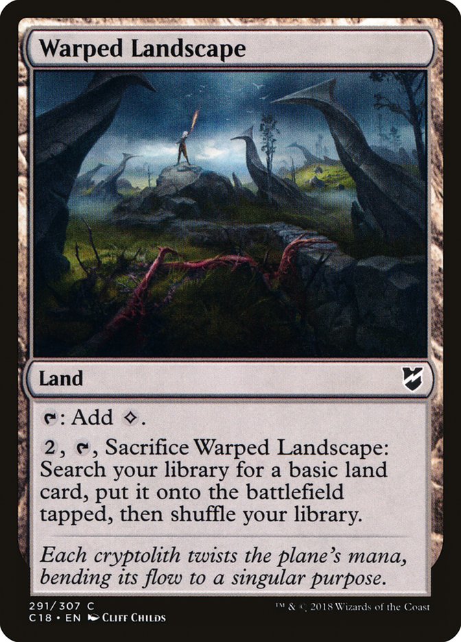 Warped Landscape [Commander 2018] - Magic: The Gathering - Card Brawlers | Quebec | Canada |