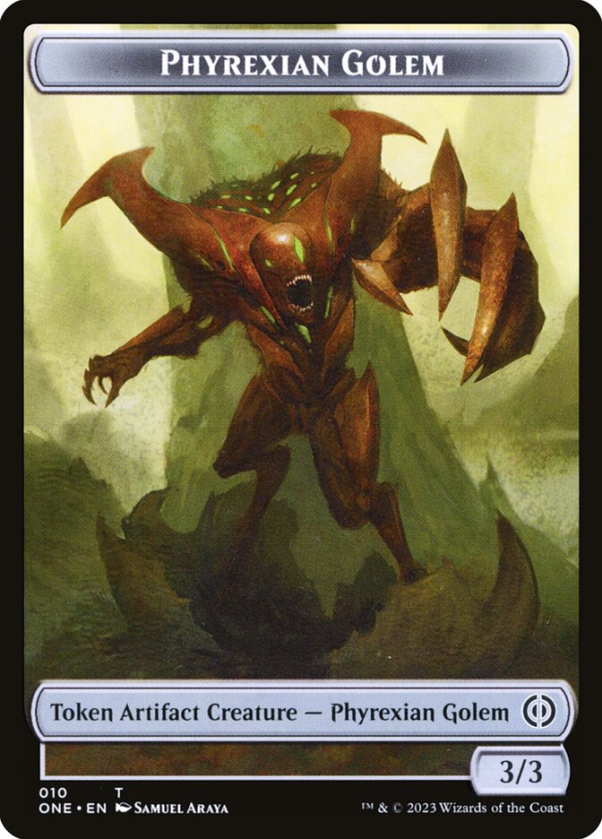 Phyrexian Goblin // Phyrexian Golem Double-Sided Token [Phyrexia: All Will Be One Tokens] - Magic: The Gathering - Card Brawlers | Quebec | Canada |