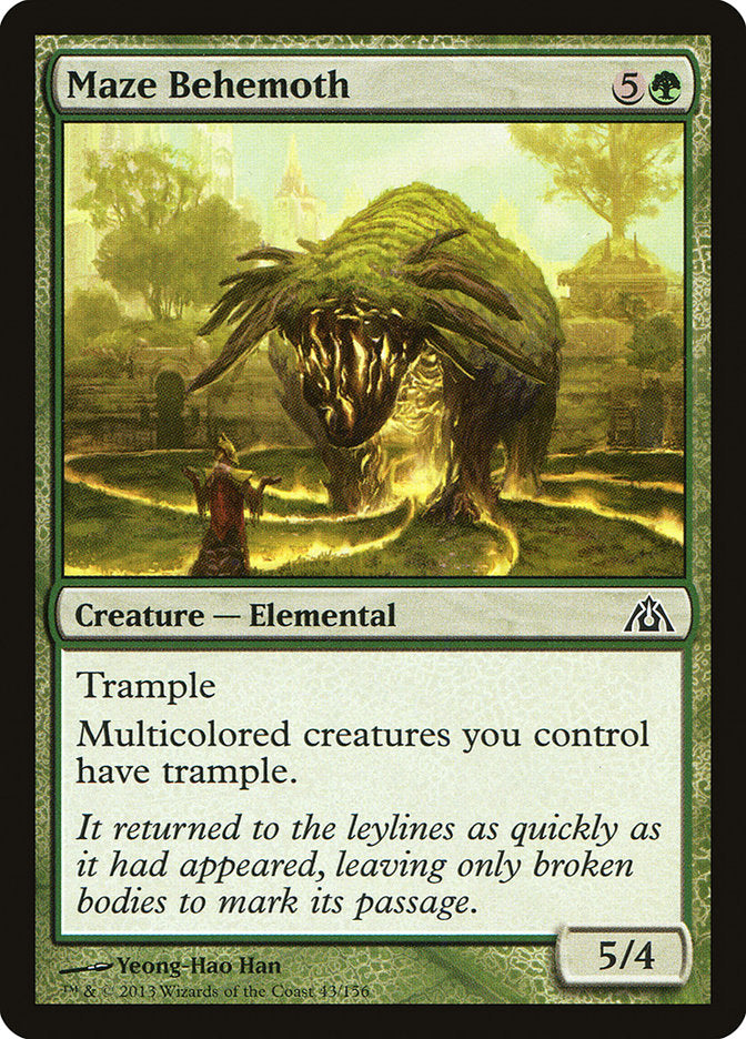 Maze Behemoth [Dragon's Maze] - Magic: The Gathering - Card Brawlers | Quebec | Canada |
