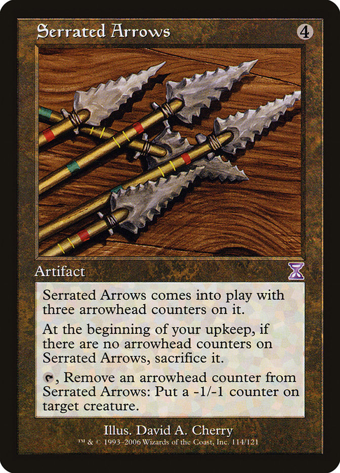 Serrated Arrows [Time Spiral Timeshifted] - Magic: The Gathering - Card Brawlers | Quebec | Canada |