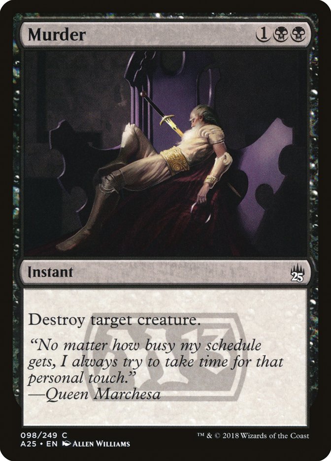 Murder [Masters 25] - Magic: The Gathering - Card Brawlers | Quebec | Canada |