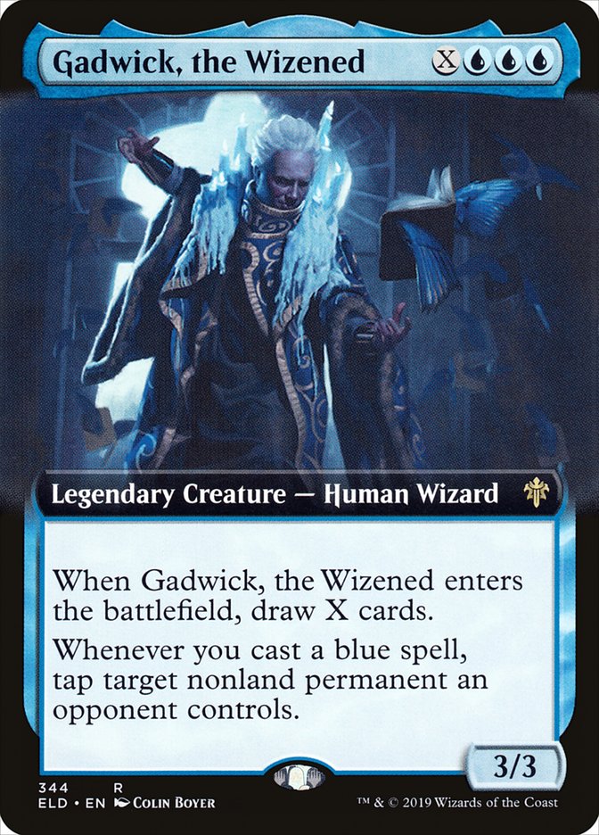 Gadwick, the Wizened (Extended Art) [Throne of Eldraine] - Magic: The Gathering - Card Brawlers | Quebec | Canada |