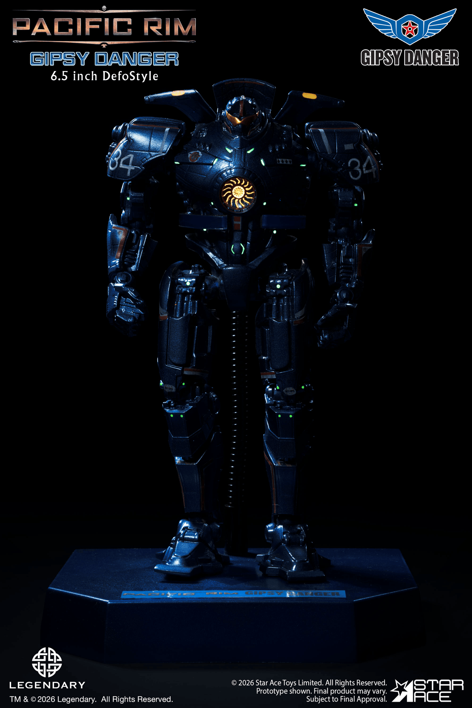 Star Ace - Pacific Rim – Gipsy Danger DefoStyle Figure DX - (PREORDER) December 15, 2026