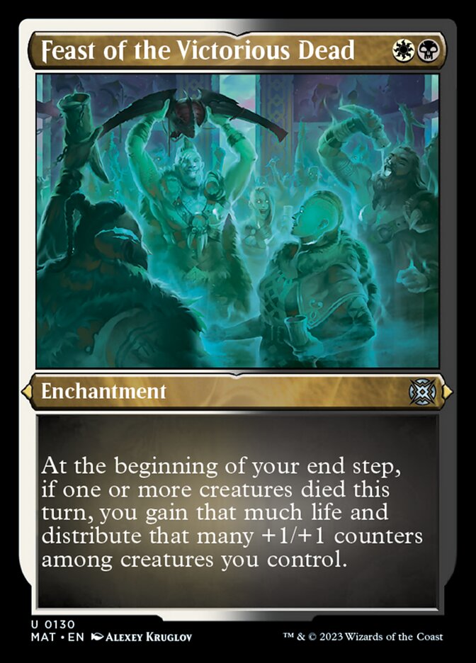 Feast of the Victorious Dead (Foil Etched) [March of the Machine: The Aftermath] - Magic: The Gathering - Card Brawlers | Quebec | Canada |