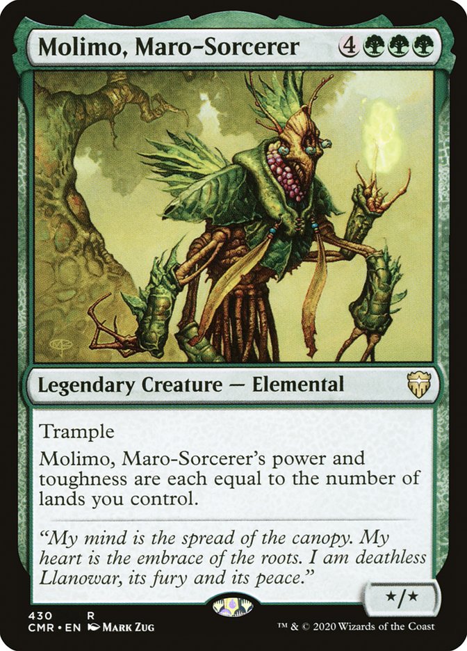 Molimo, Maro-Sorcerer [Commander Legends] - Magic: The Gathering - Card Brawlers | Quebec | Canada |