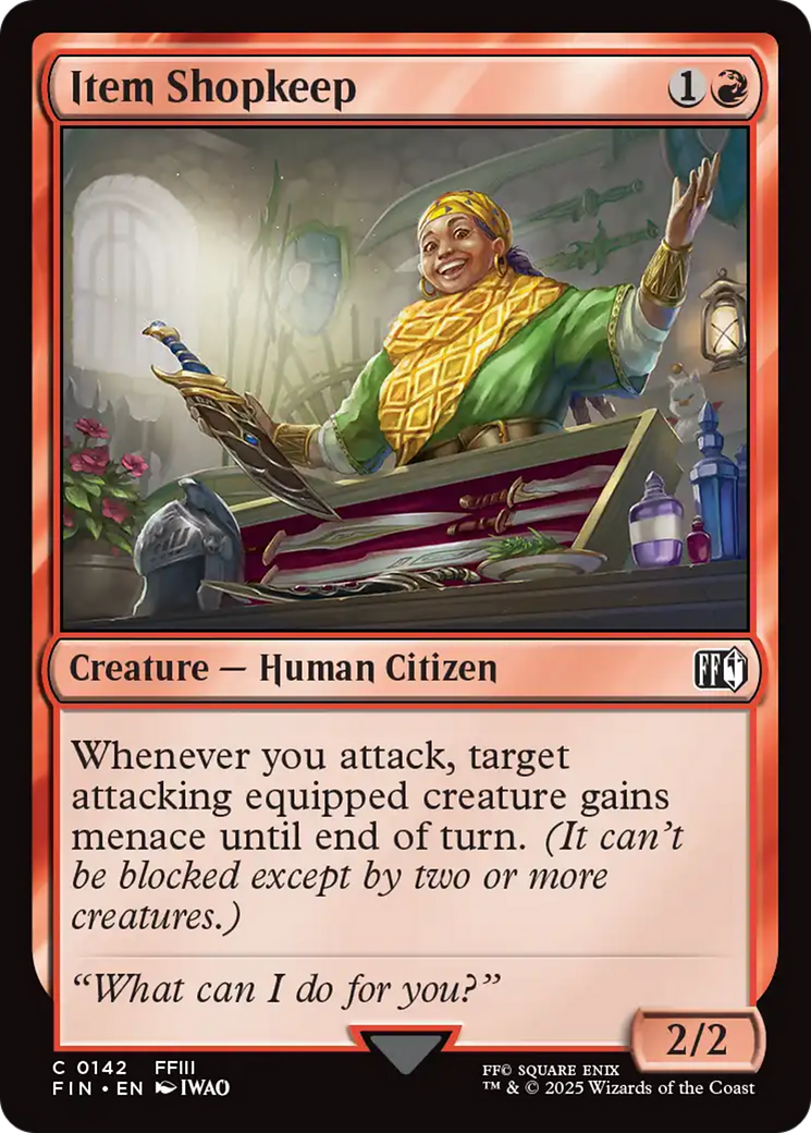 Item Shopkeep [FINAL FANTASY] - Magic: The Gathering - Card Brawlers | Quebec | Canada |