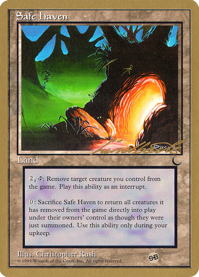 Safe Haven (Leon Lindback) (SB) [Pro Tour Collector Set] - Magic: The Gathering - Card Brawlers | Quebec | Canada |