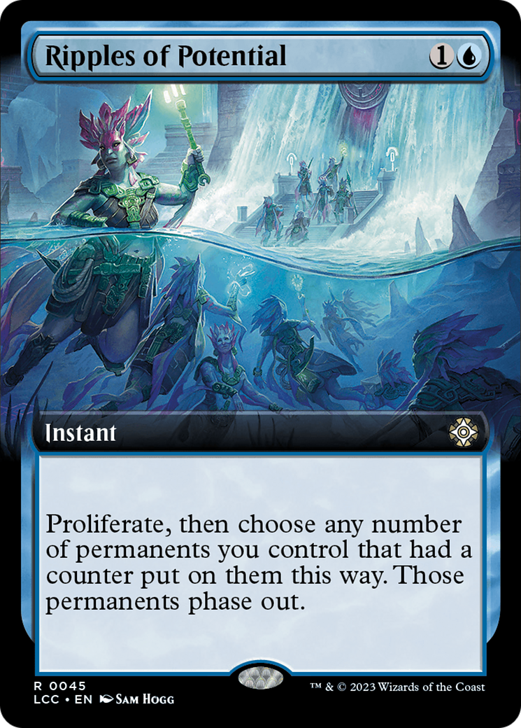 Ripples of Potential (Extended Art) [The Lost Caverns of Ixalan Commander] - Magic: The Gathering - Card Brawlers | Quebec | Canada |