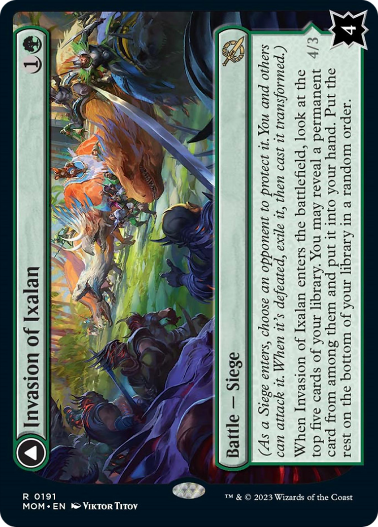 Invasion of Ixalan // Belligerent Regisaur [March of the Machine] - Magic: The Gathering - Card Brawlers | Quebec | Canada |