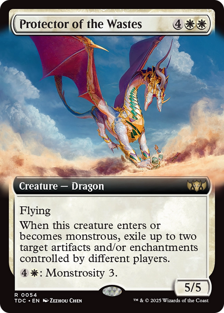 Protector of the Wastes (Extended Art) [Tarkir: Dragonstorm Commander] - Magic: The Gathering - Card Brawlers | Quebec | Canada |