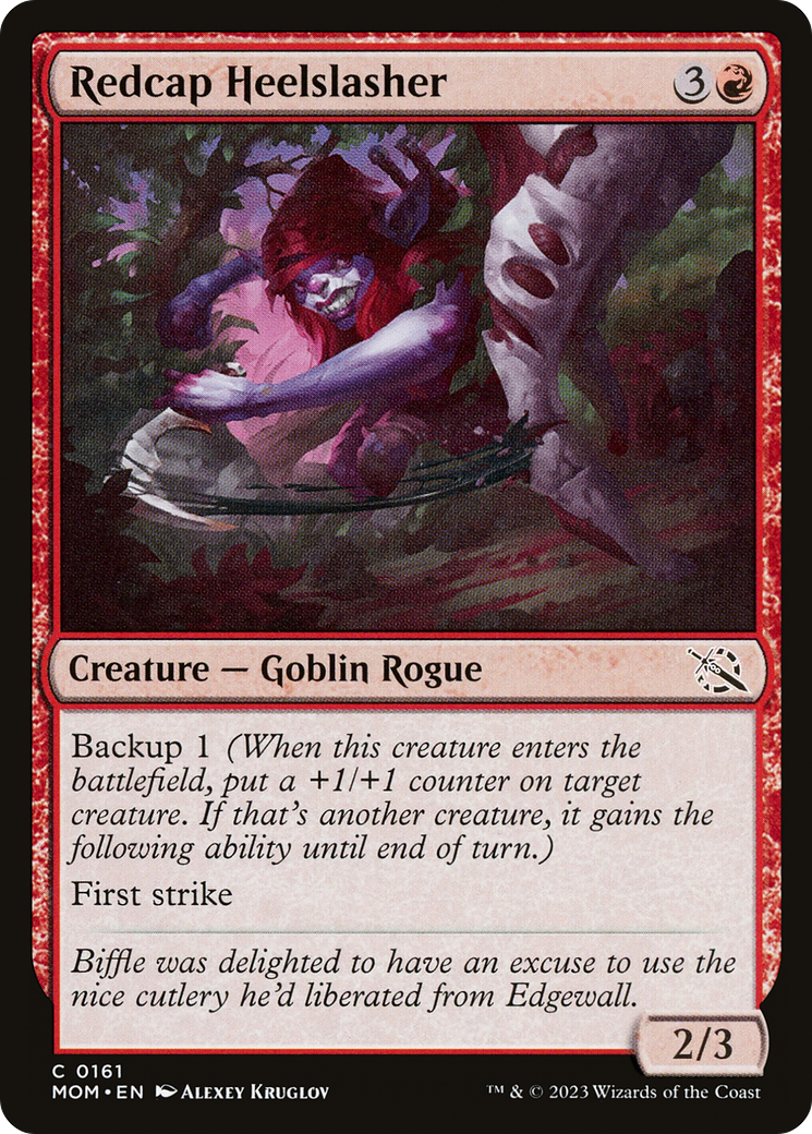 Redcap Heelslasher [March of the Machine] - Magic: The Gathering - Card Brawlers | Quebec | Canada |