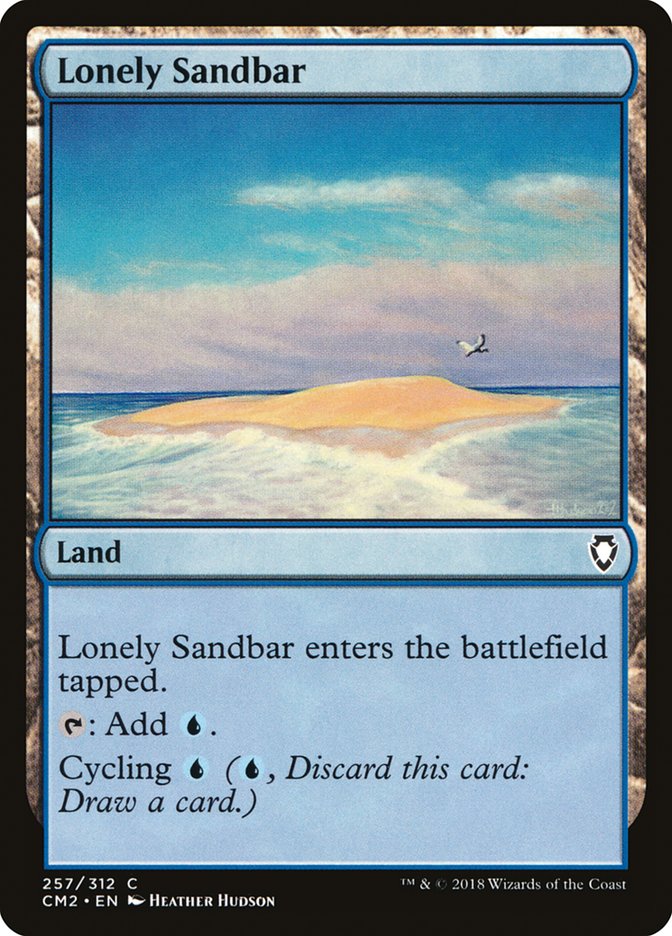 Lonely Sandbar [Commander Anthology Volume II] - Magic: The Gathering - Card Brawlers | Quebec | Canada |
