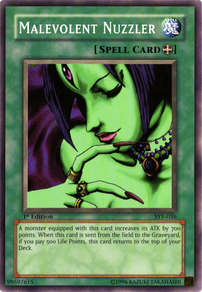 Malevolent Nuzzler [SYE-036] Common - Yu-Gi-Oh! - Card Brawlers | Quebec | Canada |