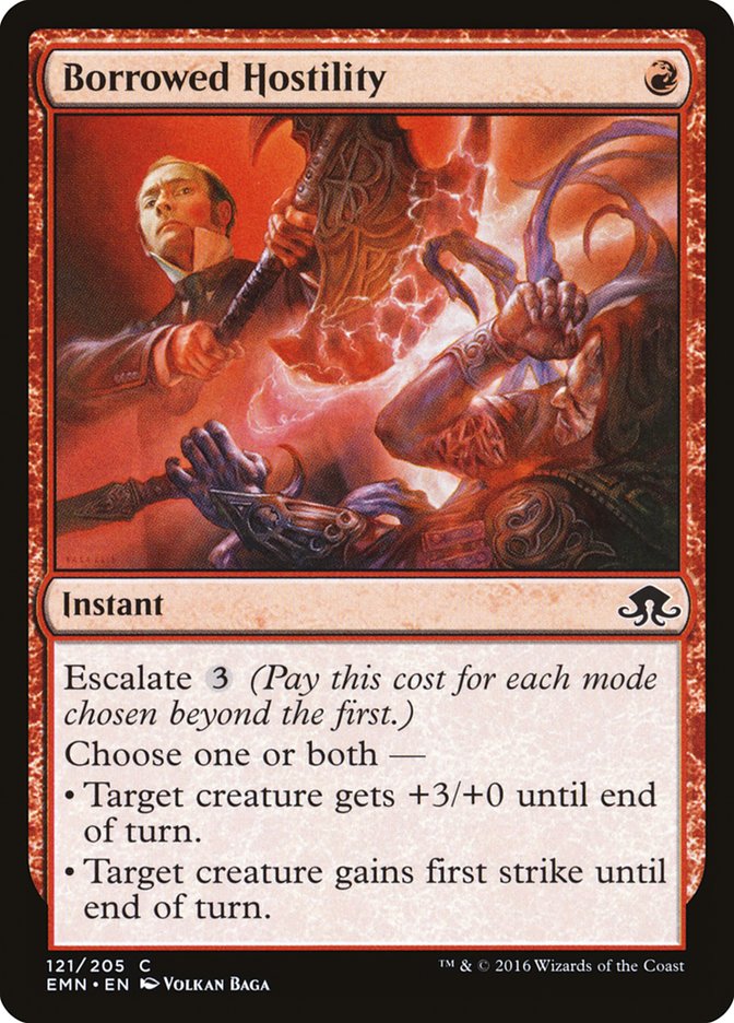 Borrowed Hostility [Eldritch Moon] - Magic: The Gathering - Card Brawlers | Quebec | Canada |