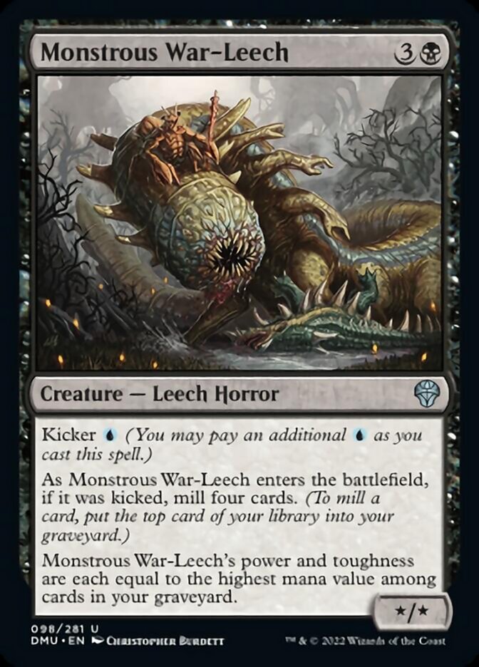 Monstrous War-Leech [Dominaria United] - Magic: The Gathering - Card Brawlers | Quebec | Canada |