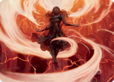 Crackle with Power Art Card [Strixhaven: School of Mages Art Series] - Magic: The Gathering - Card Brawlers | Quebec | Canada |