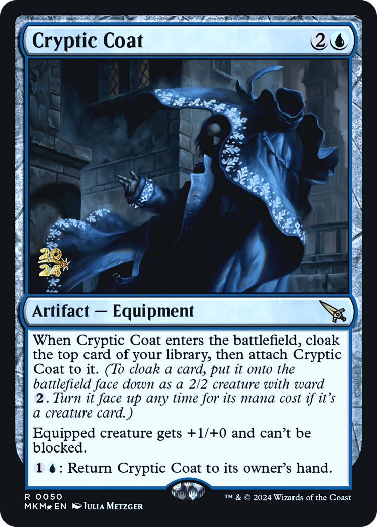 Cryptic Coat [Murders at Karlov Manor Prerelease Promos] - Magic: The Gathering - Card Brawlers | Quebec | Canada |