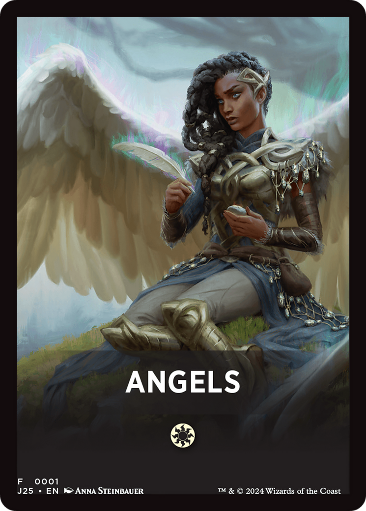 Angels Theme Card [Foundations Jumpstart Front Cards] - Magic: The Gathering - Card Brawlers | Quebec | Canada |