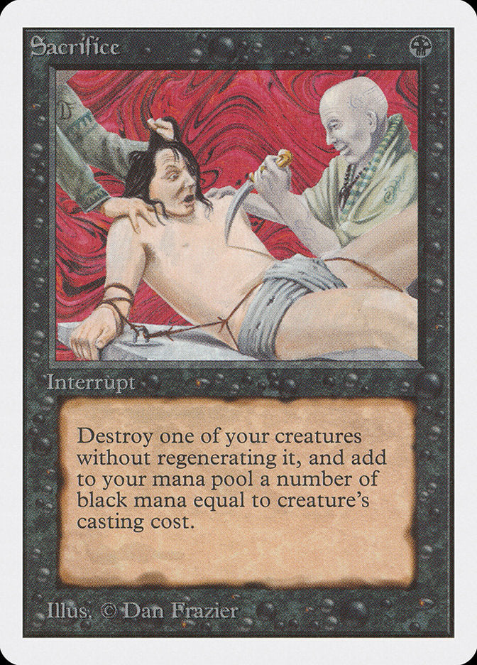 Sacrifice [Unlimited Edition] - Magic: The Gathering - Card Brawlers | Quebec | Canada |