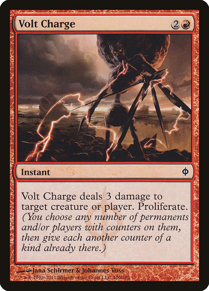 Volt Charge [New Phyrexia] - Magic: The Gathering - Card Brawlers | Quebec | Canada |