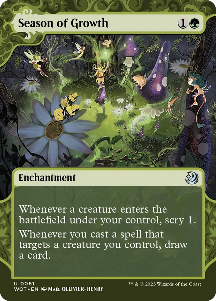 Season of Growth [Wilds of Eldraine: Enchanting Tales] - Magic: The Gathering - Card Brawlers | Quebec | Canada |