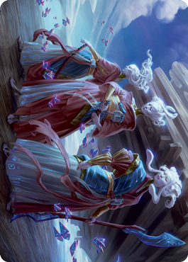 Guardians of Oboro Art Card [Kamigawa: Neon Dynasty Art Series] - Magic: The Gathering - Card Brawlers | Quebec | Canada |