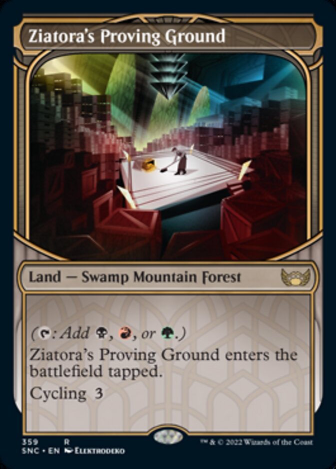 Ziatora's Proving Ground (Showcase Skyscraper) [Streets of New Capenna] - Magic: The Gathering - Card Brawlers | Quebec | Canada |