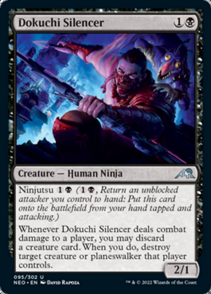 Dokuchi Silencer [Kamigawa: Neon Dynasty] - Magic: The Gathering - Card Brawlers | Quebec | Canada |