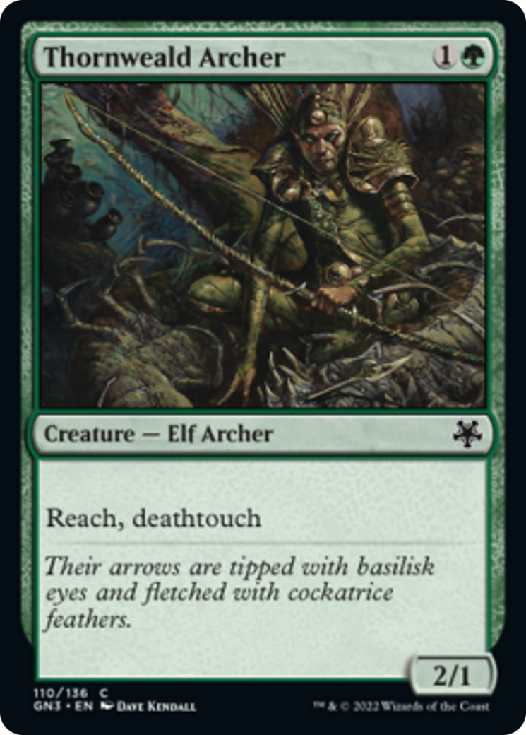 Thornweald Archer [Game Night: Free-for-All] - Magic: The Gathering - Card Brawlers | Quebec | Canada |