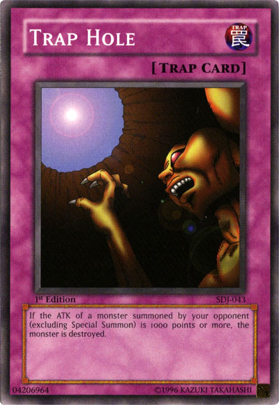 Trap Hole [SDJ-043] Common - Yu-Gi-Oh! - Card Brawlers | Quebec | Canada |