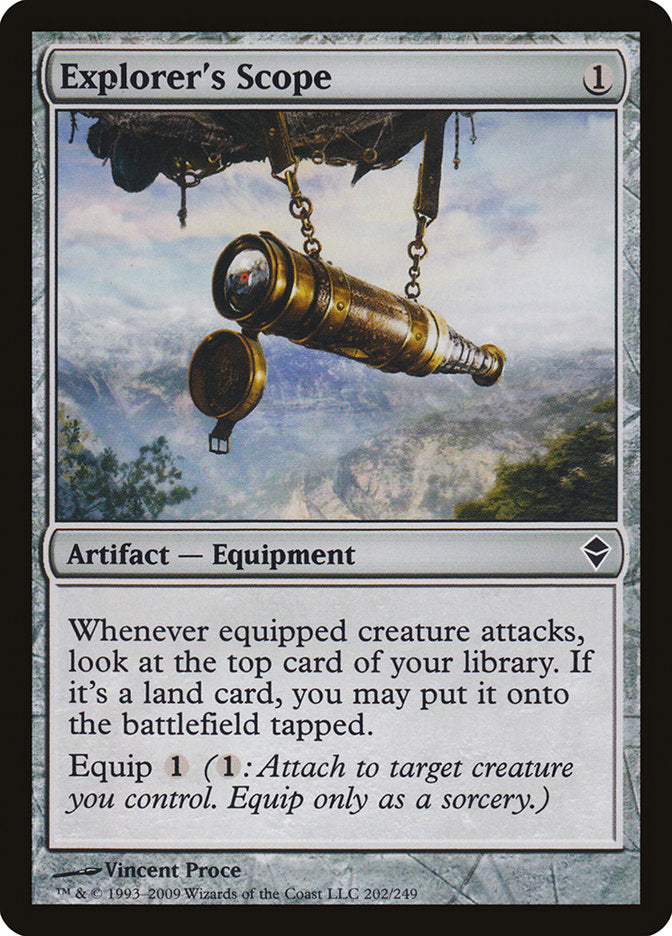 Explorer's Scope [Zendikar] - Magic: The Gathering - Card Brawlers | Quebec | Canada |