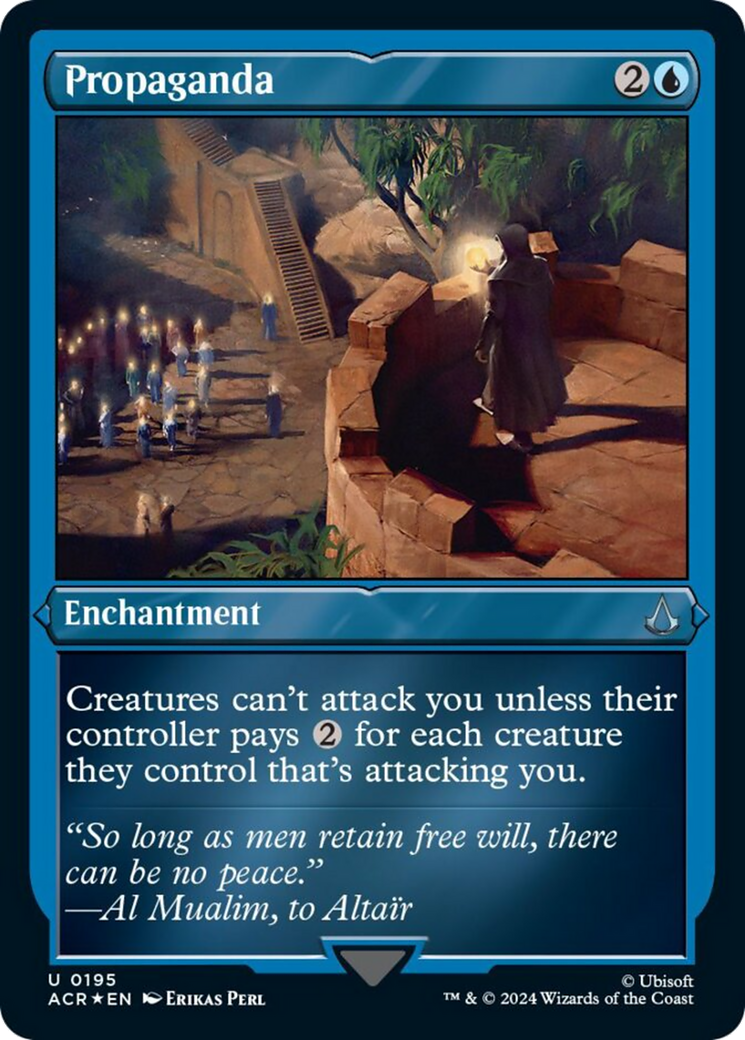 Propaganda (Foil Etched) [Assassin's Creed] - Magic: The Gathering - Card Brawlers | Quebec | Canada |