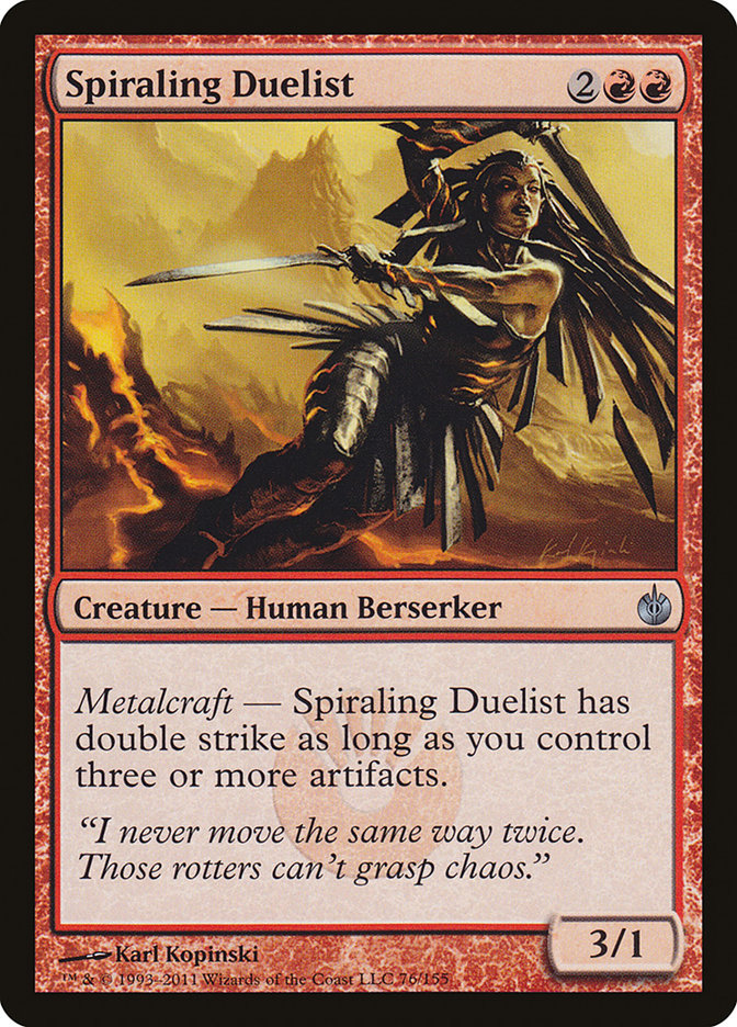 Spiraling Duelist [Mirrodin Besieged] - Magic: The Gathering - Card Brawlers | Quebec | Canada |