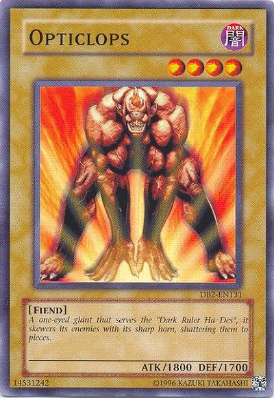 Opticlops [DB2-EN131] Common - Yu-Gi-Oh! - Card Brawlers | Quebec | Canada |