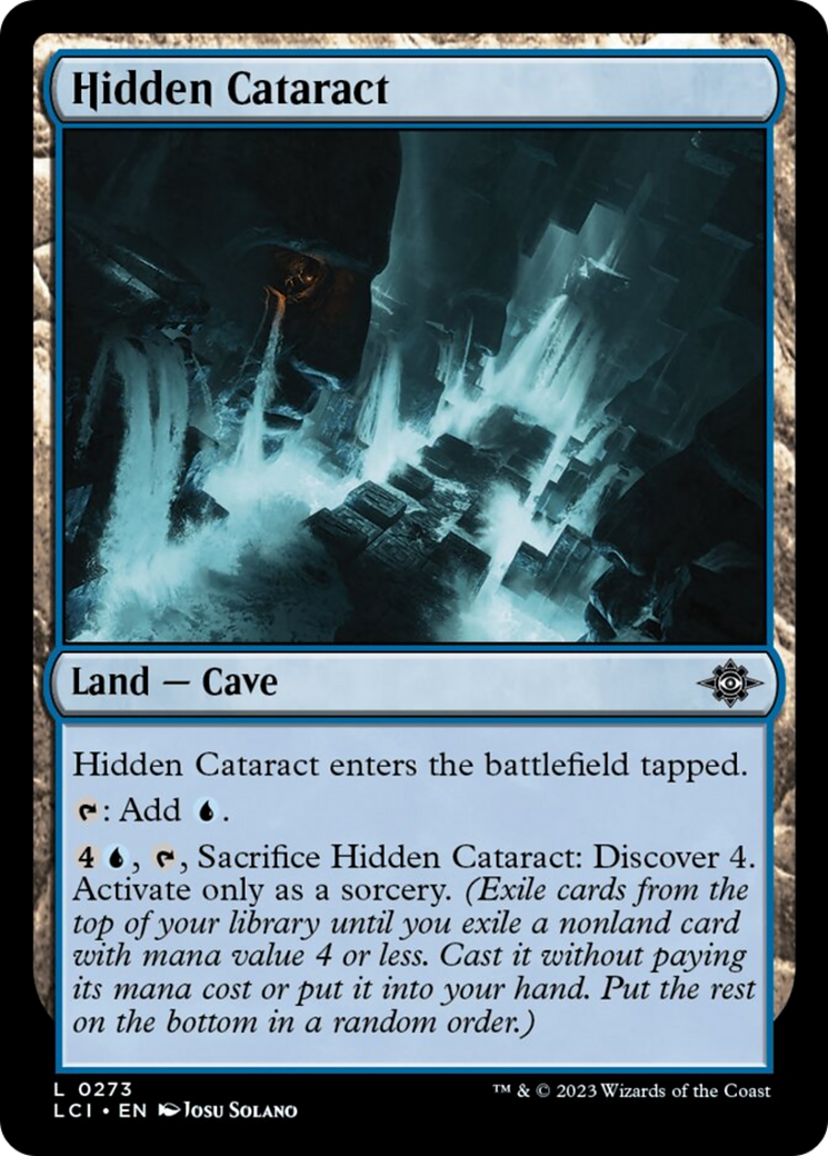 Hidden Cataract [The Lost Caverns of Ixalan] - Magic: The Gathering - Card Brawlers | Quebec | Canada |