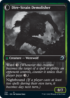 Burly Breaker // Dire-Strain Demolisher [Innistrad: Double Feature] - Magic: The Gathering - Card Brawlers | Quebec | Canada |