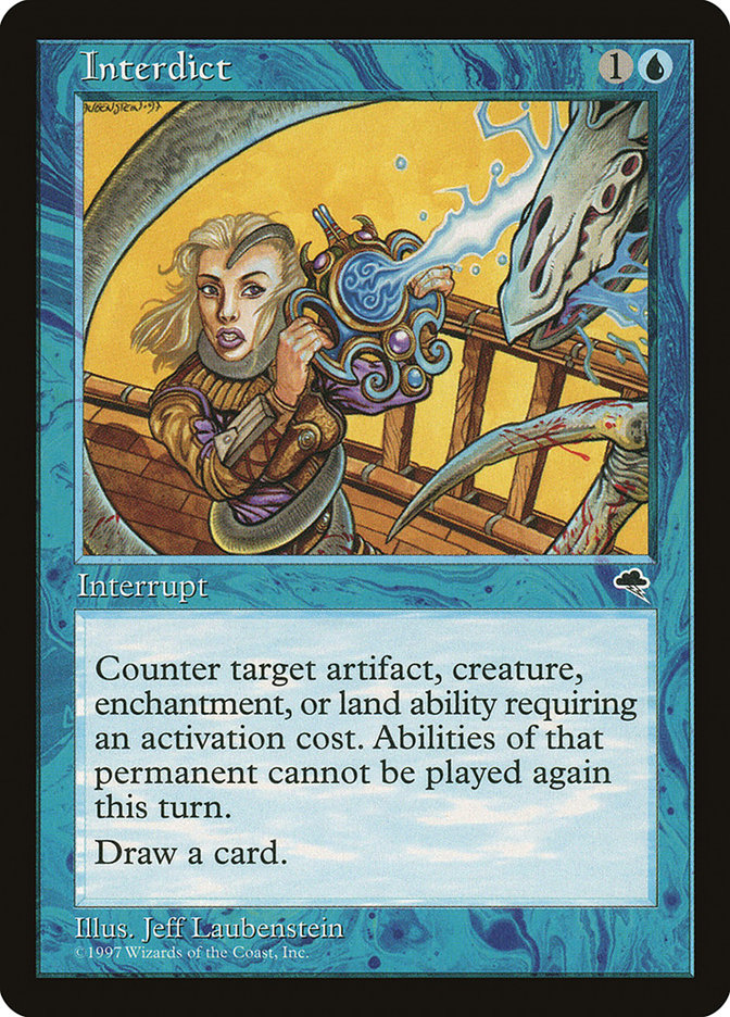 Interdict [Tempest] - Magic: The Gathering - Card Brawlers | Quebec | Canada |