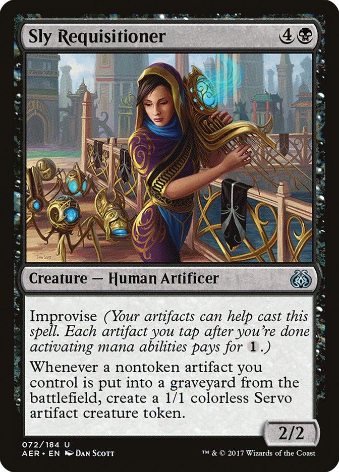 Sly Requisitioner [Aether Revolt] - Magic: The Gathering - Card Brawlers | Quebec | Canada |