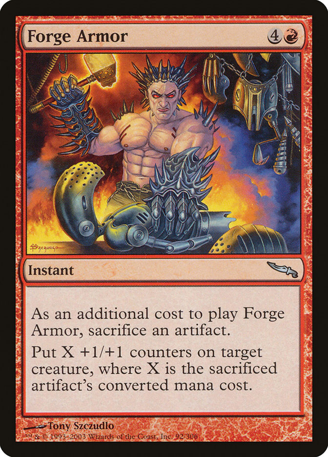 Forge Armor [Mirrodin] - Magic: The Gathering - Card Brawlers | Quebec | Canada |