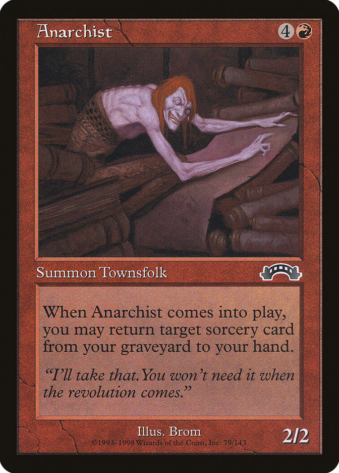 Anarchist [Exodus] - Magic: The Gathering - Card Brawlers | Quebec | Canada |