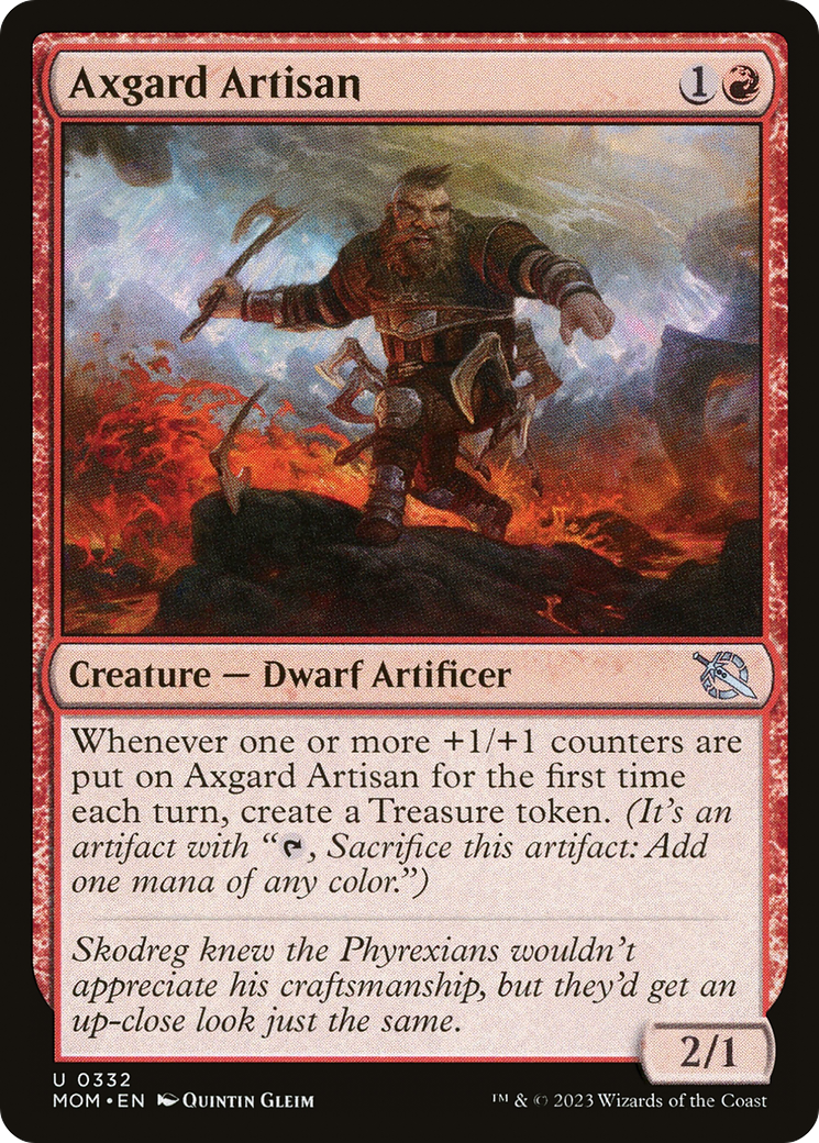 Axgard Artisan [March of the Machine] - Magic: The Gathering - Card Brawlers | Quebec | Canada |