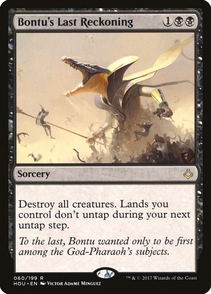 Bontu's Last Reckoning [Hour of Devastation] - Magic: The Gathering - Card Brawlers | Quebec | Canada |