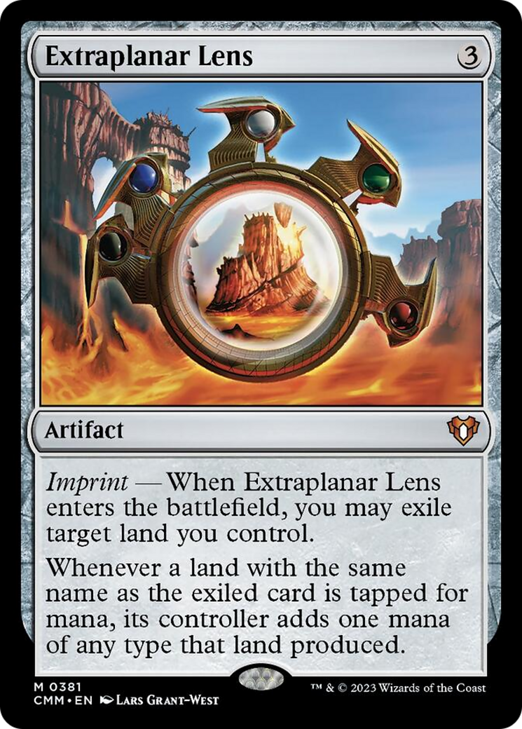 Extraplanar Lens [Commander Masters] - Magic: The Gathering - Card Brawlers | Quebec | Canada |