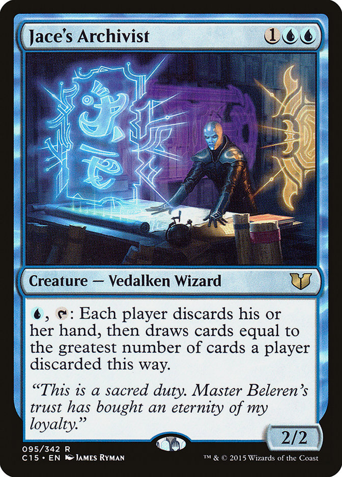 Jace's Archivist [Commander 2015] - Magic: The Gathering - Card Brawlers | Quebec | Canada |