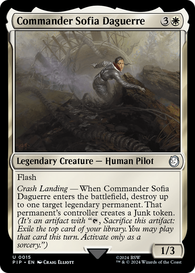 Commander Sofia Daguerre [Fallout] - Magic: The Gathering - Card Brawlers | Quebec | Canada |
